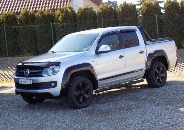 Volkswagen Amarok cena 77999 przebieg: 330000, rok produkcji 2015 z Legionowo małe 596